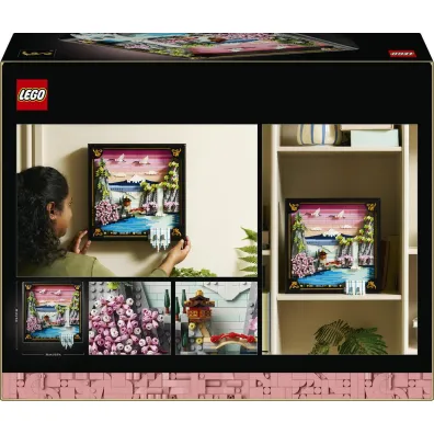 LEGO ART Japo�ski krajobraz z kwitn�c� wi�ni� 31218
