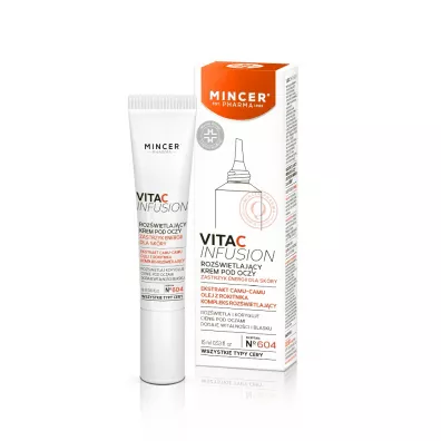 Mincer Pharma Vita C Infusion roz�wietlaj�cy krem pod oczy No.604 15 ml