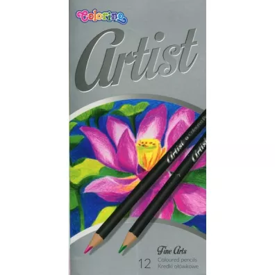 Patio Kredki o��wkowe okr�g�e Artist 12 szt.