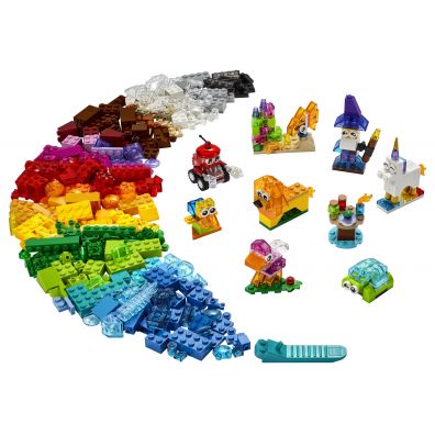 LEGO Classic Kreatywne przezroczyste klocki 11013