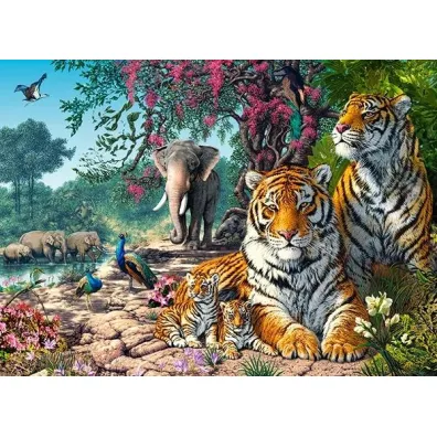 Puzzle 300 el. Tiger Sanctuary Castorland