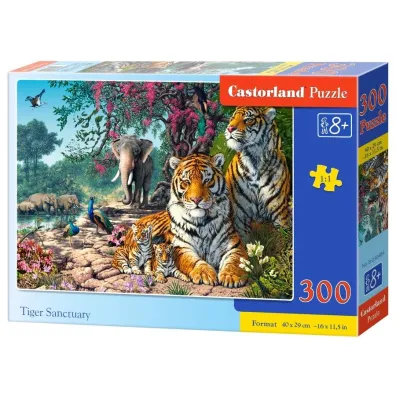 Puzzle 300 el. Tiger Sanctuary Castorland
