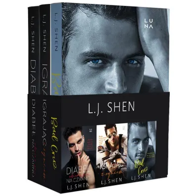 Pakiet L.J. Shen: Diabe� ubiera si� na czarno, Igraj�c z ogniem, Bad Cruz - L. J. Shen