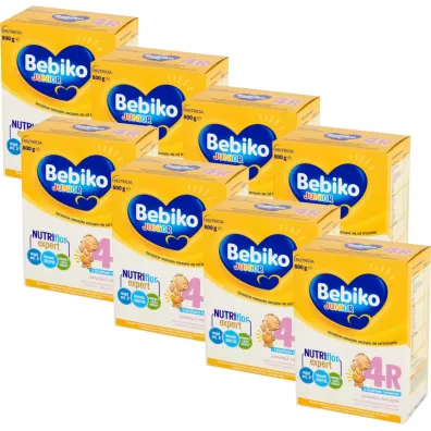 Bebiko Junior 4R Mleko modyfikowane dla dzieci powy�ej 2. roku �ycia Zestaw 8 x 800 g
