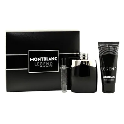 Mont Blanc Zestaw Legend Zestaw Woda toaletowa + Woda toaletowa + �el Pod Prysznic 2 x 100 ml + 7.5 ml