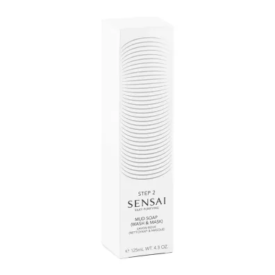 Kanebo Sensai Myd�o do twarzy Silky purifying mud soap (wash & mask) 125 ml