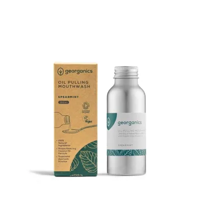 Georganics Olej do p�ukania ust, Spearmint 100 ml