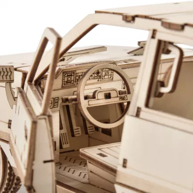 Robotime Little Story Drewniane Puzzle Model 3D - FSO Polonez 1500