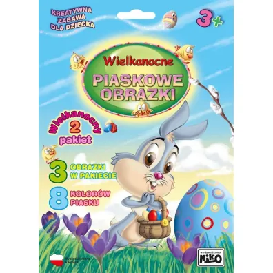 Wielkanocny pakiet 2. Wielkanocne piaskowe obrazki Niko