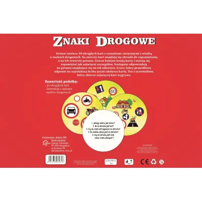 Znaki drogowe w pigu�ce