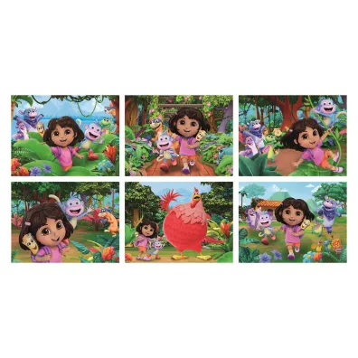 Klocki 12 el. Dora