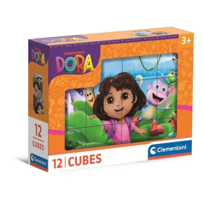 Klocki 12 el. Dora