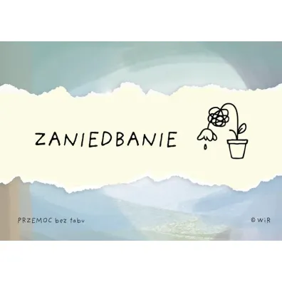Przemoc bez tabu Karty edukacyjne dla dzieci w wieku 12+