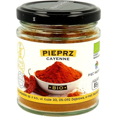Pi�� Przemian Pieprz cayenne bezglutenowy 85 g Bio