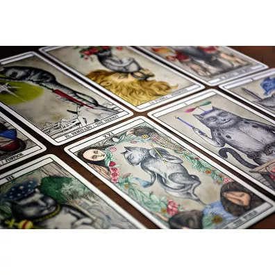 Tarot The Cats by Fournier