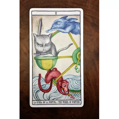 Tarot The Cats by Fournier