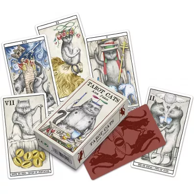 Tarot The Cats by Fournier