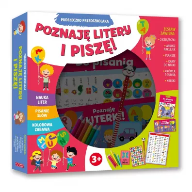 Pude�eczko przedszkolaka. Poznaj� litery i pisz�!