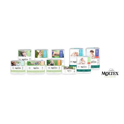 Moltex Ekologiczne chusteczki nawilżane Zestaw 12 x 60 szt.