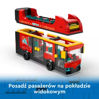 LEGO City Czerwony, pi�trowy autokar 60407