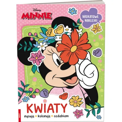 Disney Minnie.  Kwiaty