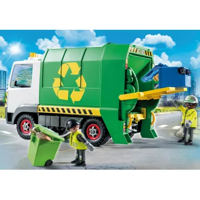Playmobil City Life Samoch�d recykling 71234
