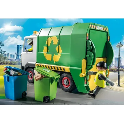 Playmobil City Life Samoch�d recykling 71234