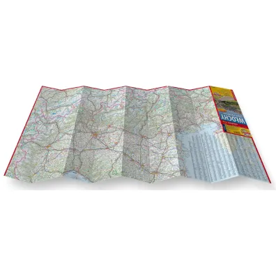 W�ochy cz�� p�nocna mapa samochodowa 1:650 000 laminat 2026
