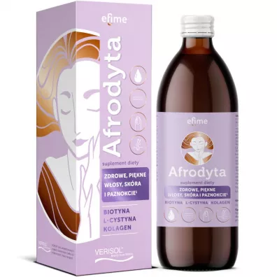 Ekamedica Afrodyta Zdrowe, pikne wosy, skra Suplement diety 500 ml