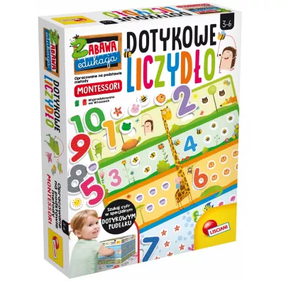 Zabawa i edukacja. Dotykowe liczyd�o Lisciani