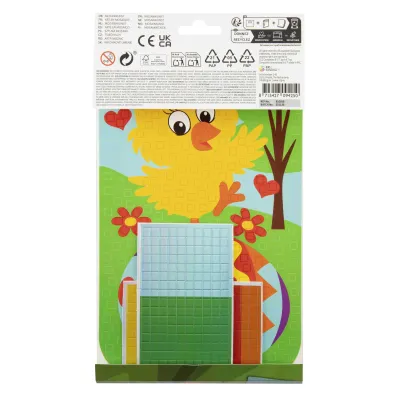 Mozaika piankowa samoprzylepna Zaj�c 145x255 Wielkanoc ANTELLA 094243 Grafix