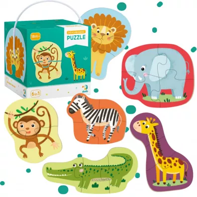 Puzzle 2-3-4 el. Zwierz�ta Dodo