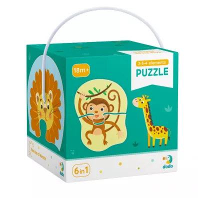 Puzzle 2-3-4 el. Zwierz�ta Dodo