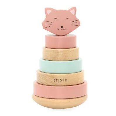 Piramida drewniana Kot Trixie Baby