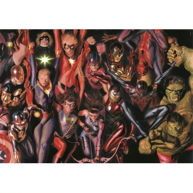 Puzzle 1000 el. Compact Marvel The Avengers Clementoni