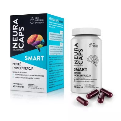 Bio Medical Pharma Neura Caps Smart - suplement diety 50 kaps.