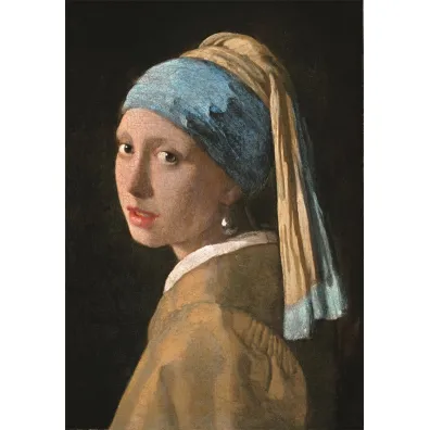 Puzzle 1000 el. Museum Vermeer: Girl With A Pearl Earr Clementoni