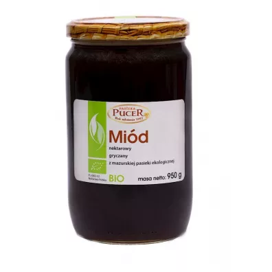 Pasieka Pucer Mi�d nektarowy gryczany 950 g Bio