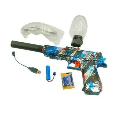 Pistolet na kulki �elowe z �adowark� Pegaz Toys