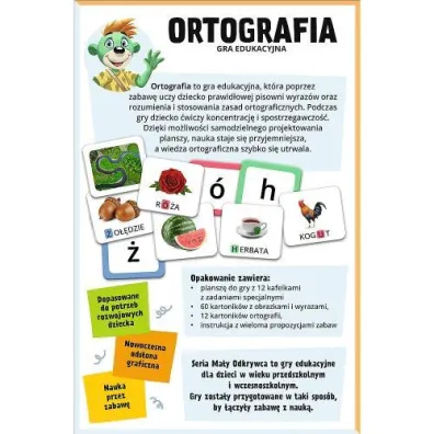 Ortografia. Ma�y Odkrywca Trefl