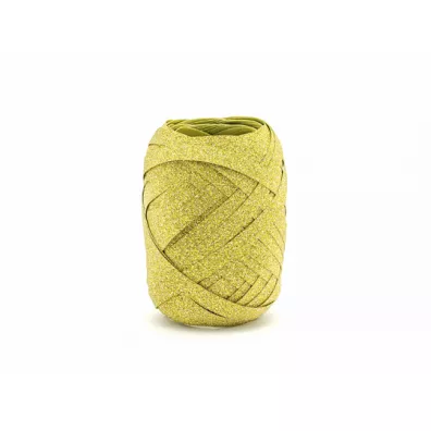 PartyDeco Wst��ka plastikowa z�ota 5 mm/10m