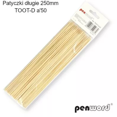 Penword Drewniane patyczki d�ugie 250mm