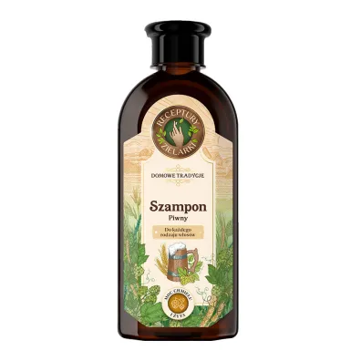 Receptury Zielarki Szampon piwny do ka�dego rodzaju w�os�w 350 ml