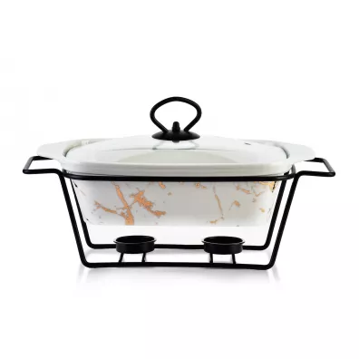Mondex Naczynie z podgrzewaczem Marble 1.4 l