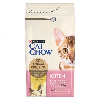 Purina Cat Chow Kitten Karma dla kocit bogata w kurczaka 1.5 kg