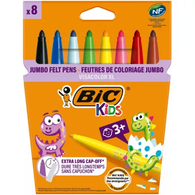 Bic Flamastry Kids Visacolor XL 8 szt.