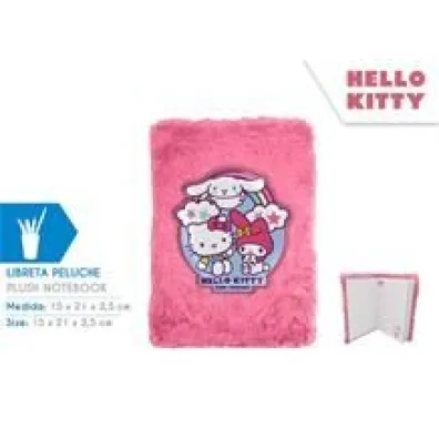 Notatnik pluszowy Hello Kitty HK50186
