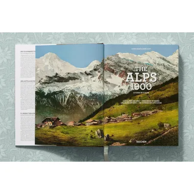 The Alps 1900. A Portrait in Color wer. angielska