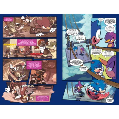 Los doktora Eggmana 1. Sonic the Hedgehog. Tom 3