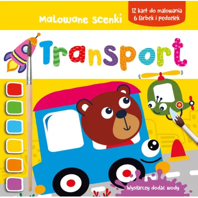 Malowane scenki. Transport